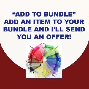 Add To Bundle - Add 1 or More Items To Bundle and SAVE!!!